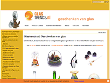 Tablet Screenshot of glastrends.nl